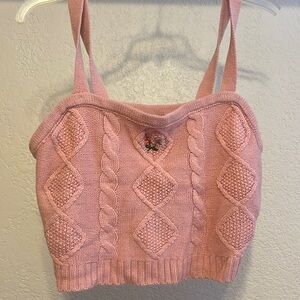 Large women’s sweater tank